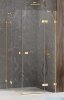 New Trendy Avexa Gold Shine kabina prostokątna 90x100x200 cm przejrzyste EXK-1698